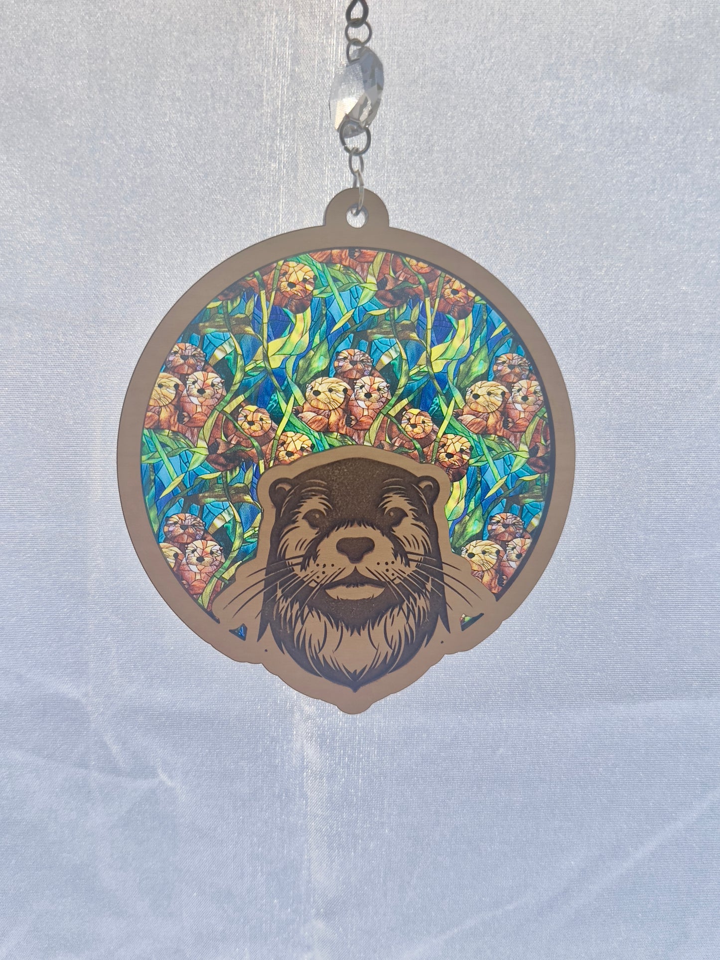 Otter Suncatcher