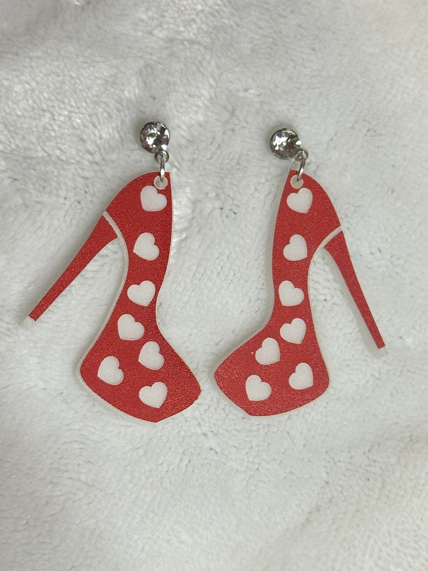 Red “Heart” Stilettos