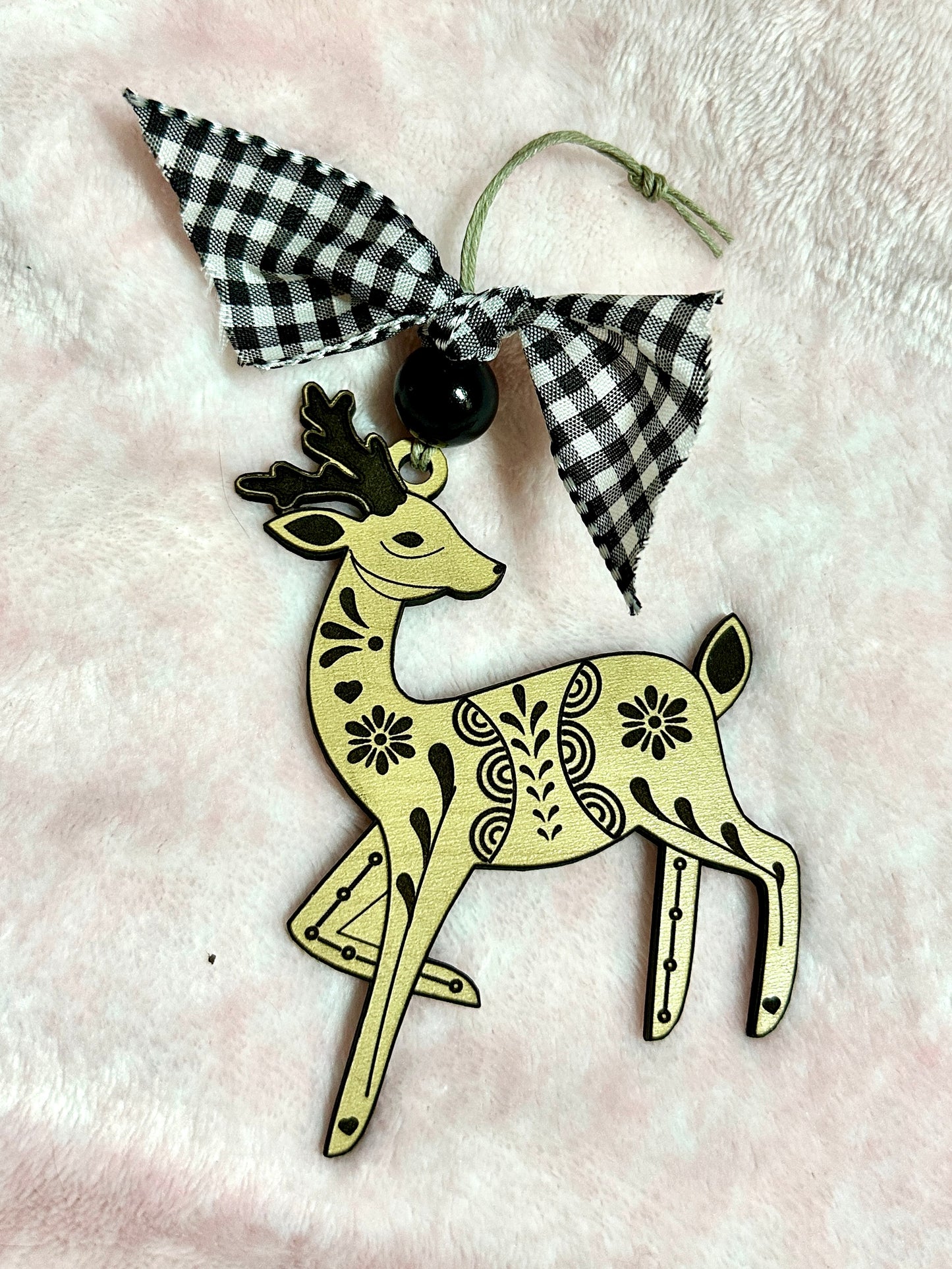 Scandinavian Reindeer Ornament