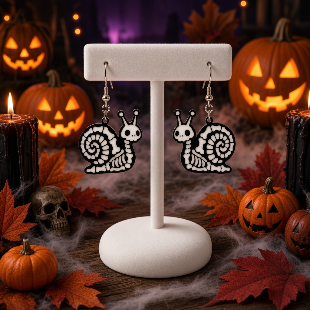 Skeleton Earrings