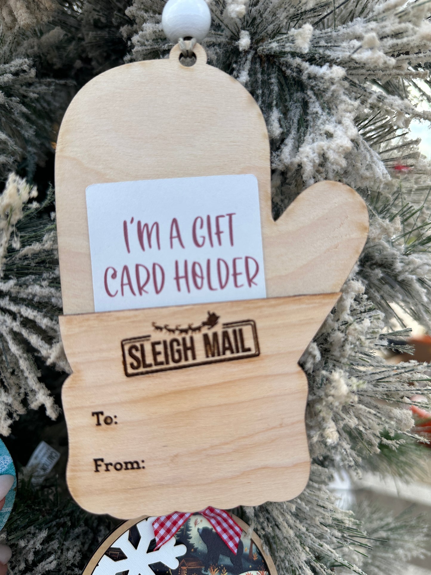 Mitten Gift Card Holder