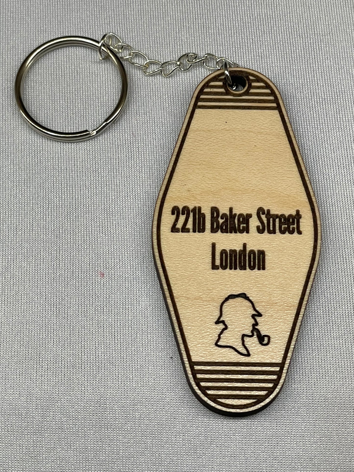 Fun Retro Motel Style Keychain