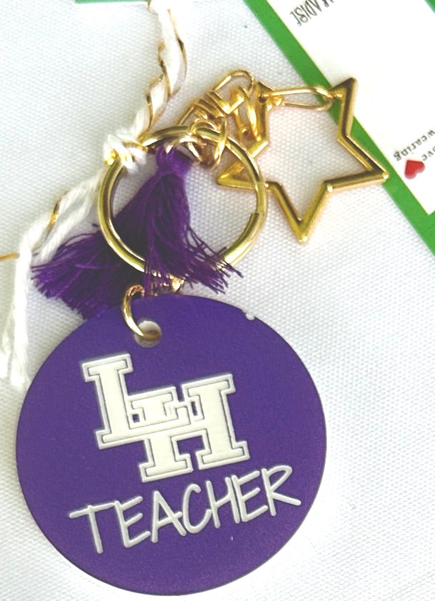 Liberty Hill Teacher Keychain