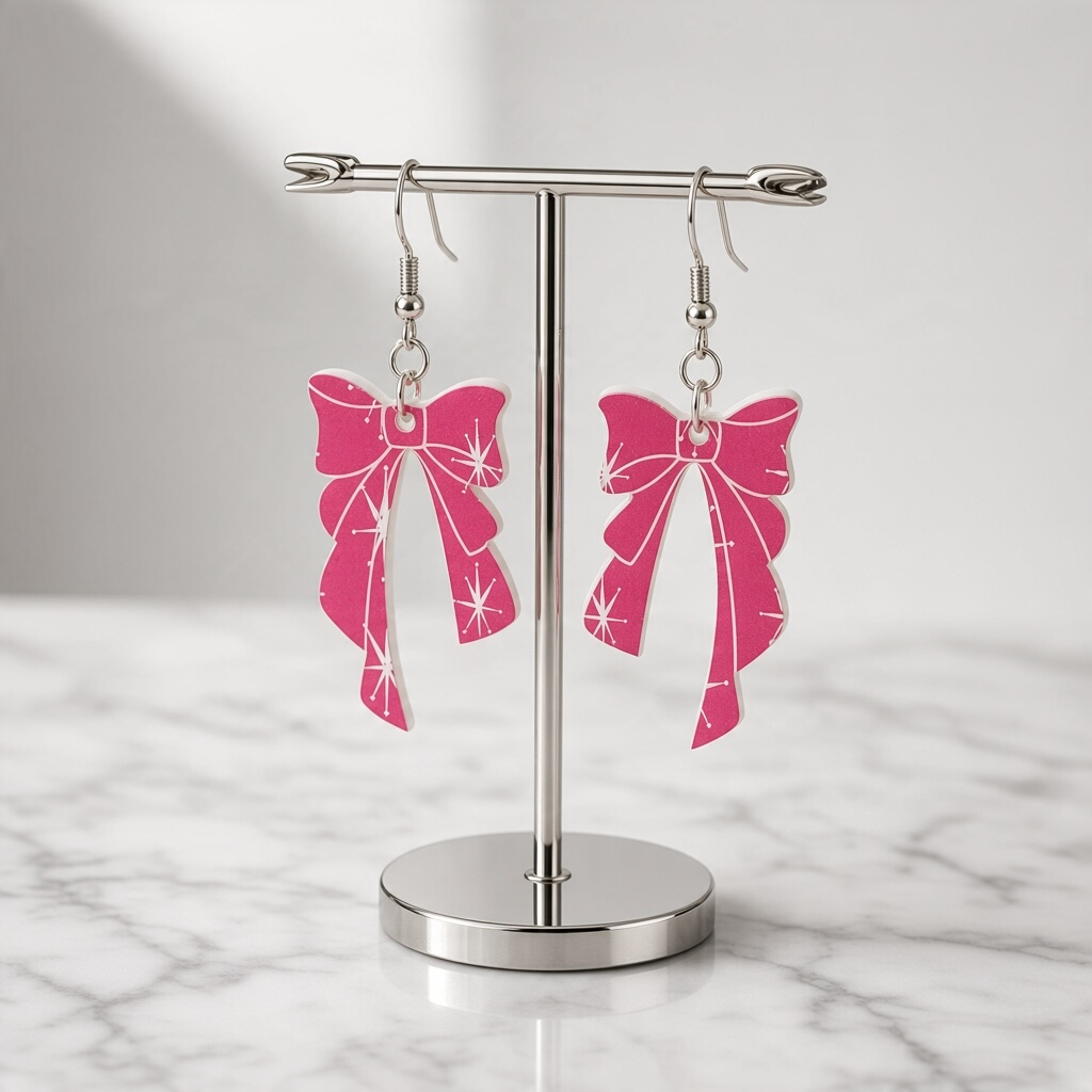 Coquette Bow Dangles