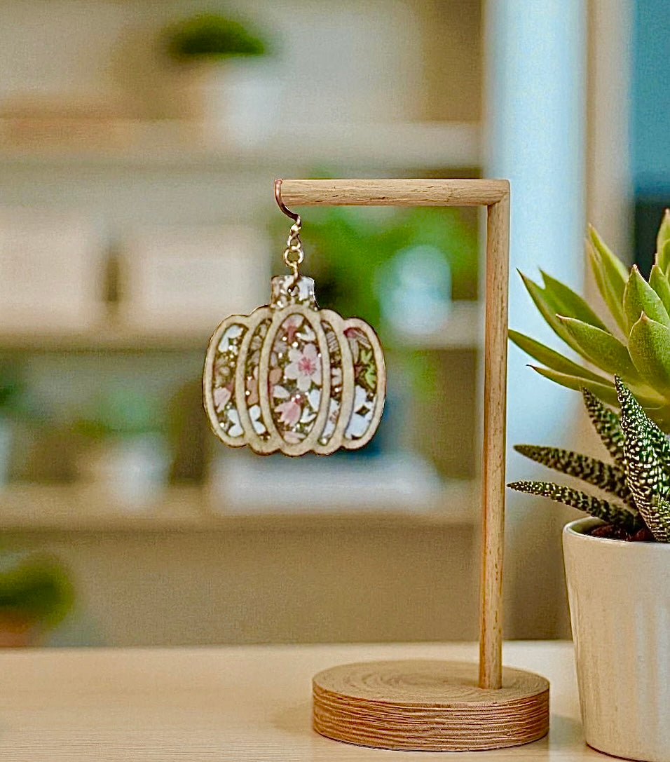 Country Pumpkin Earring