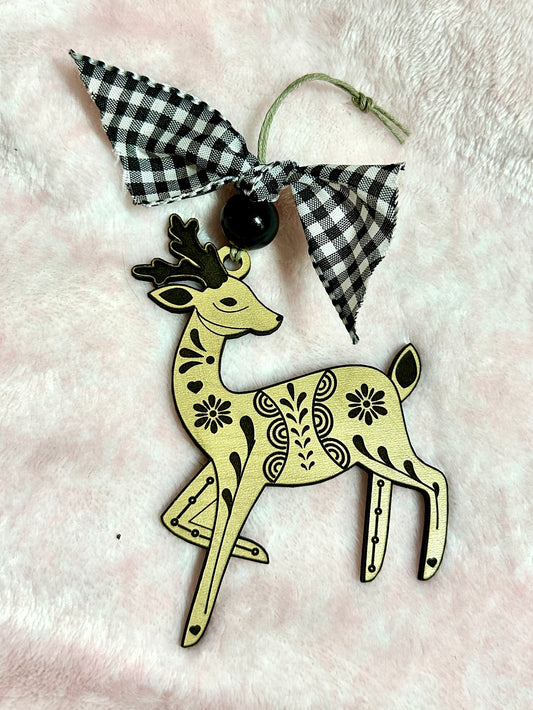 Scandinavian Reindeer Ornament