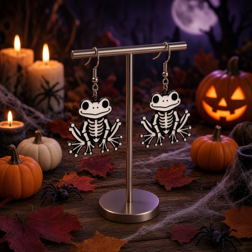 Skeleton Earrings