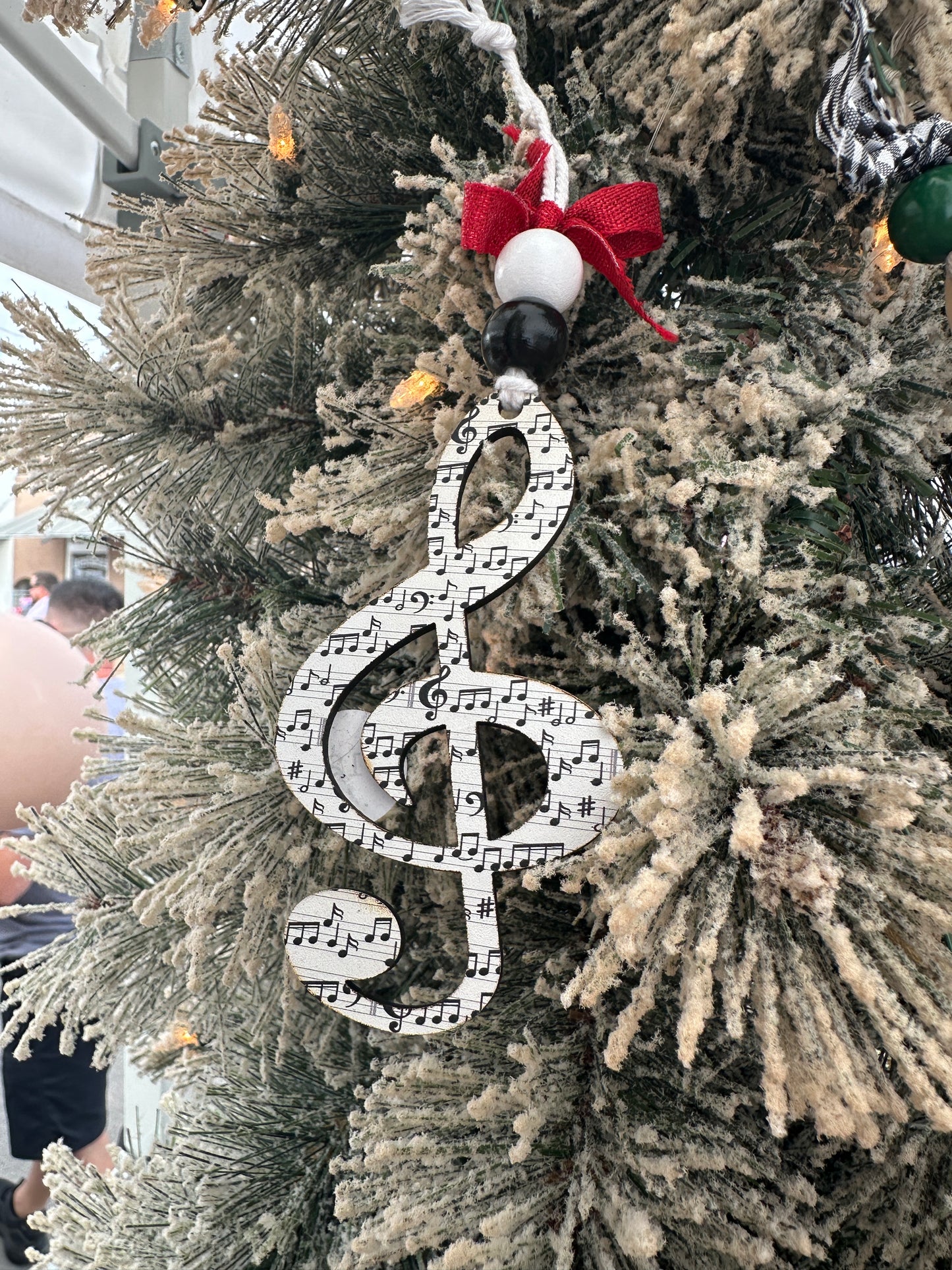 Treble Clef Ornament