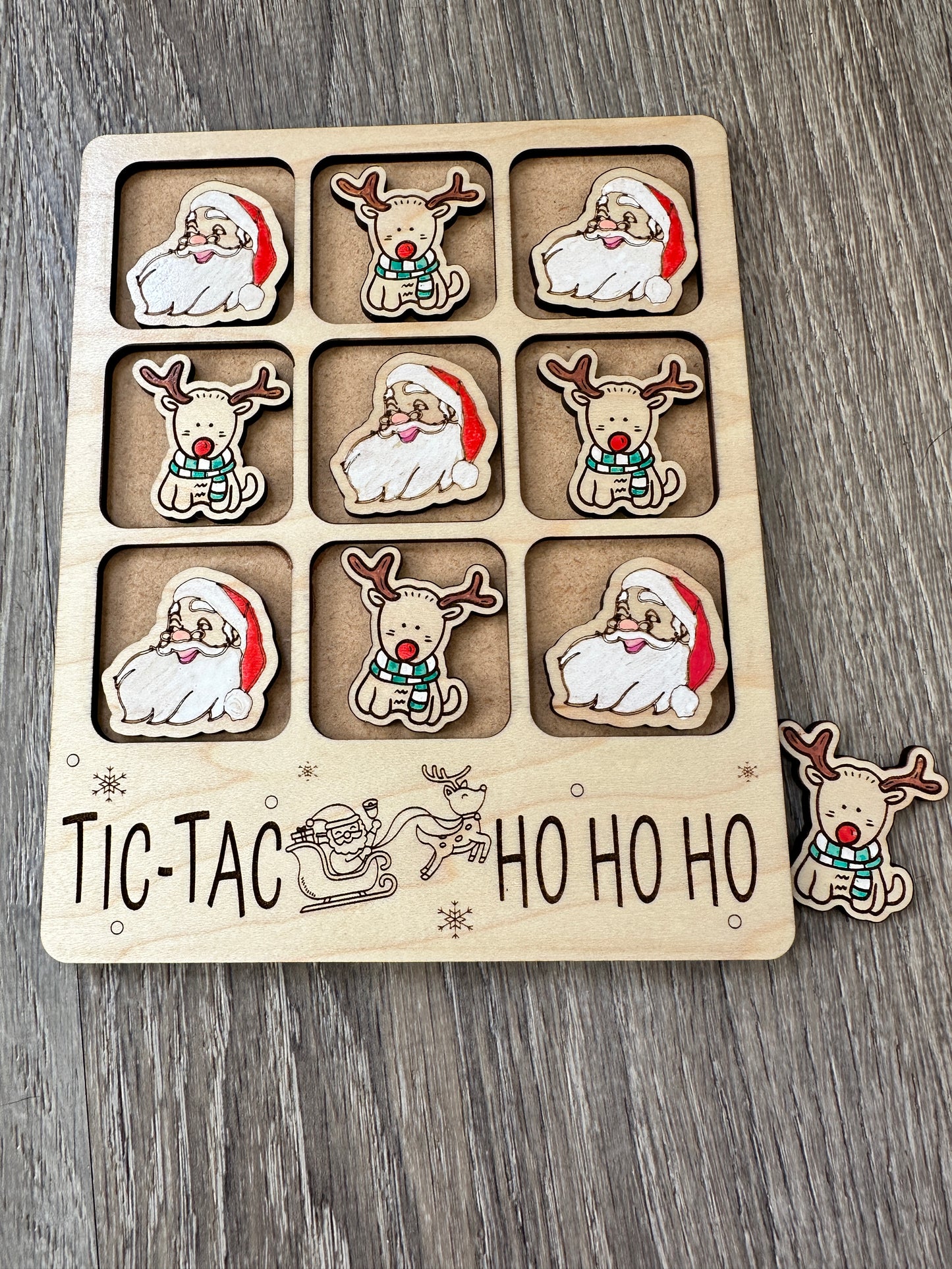 Tic-Tac-Ho Ho Ho