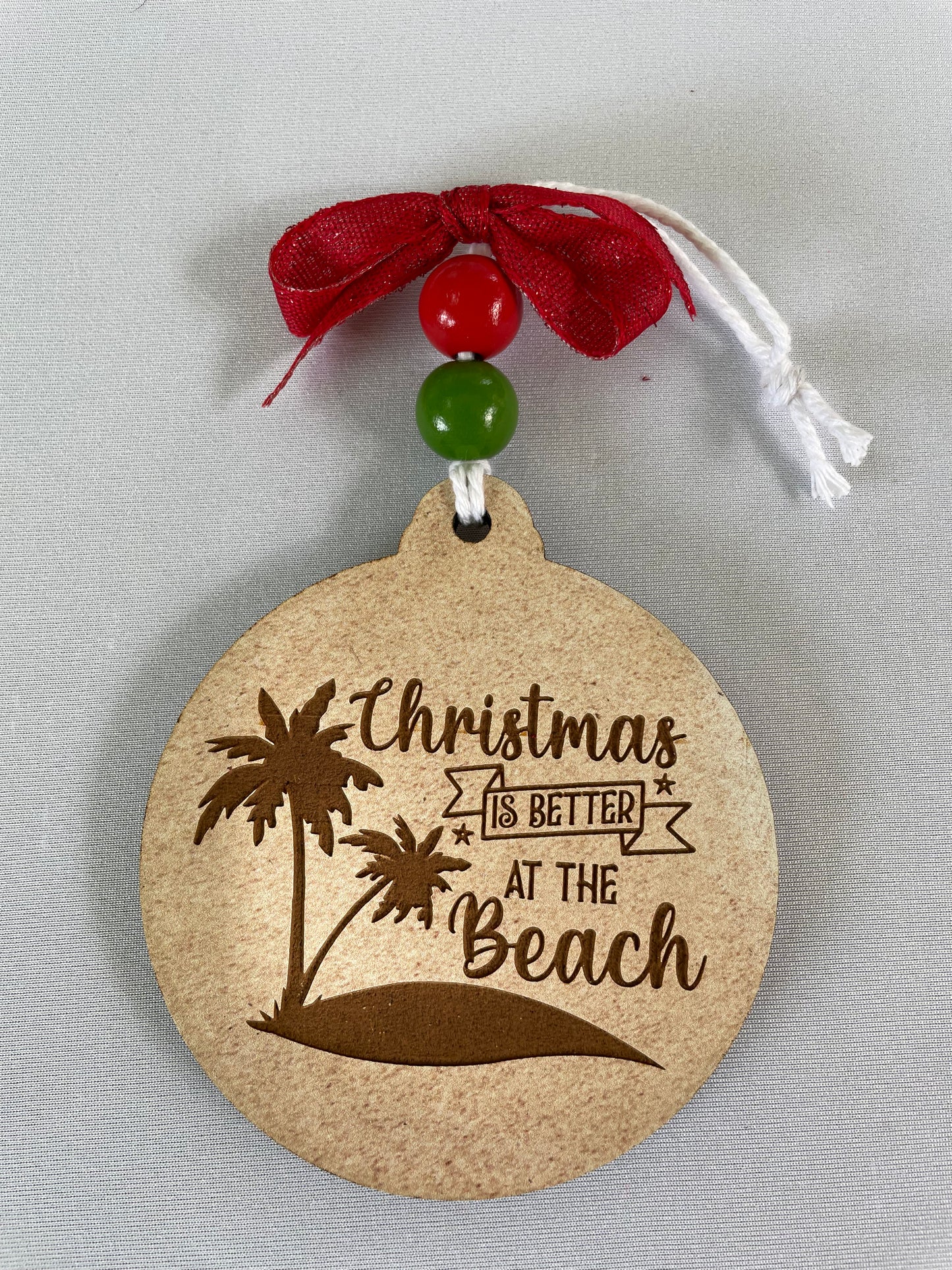 Round Beach Ornaments