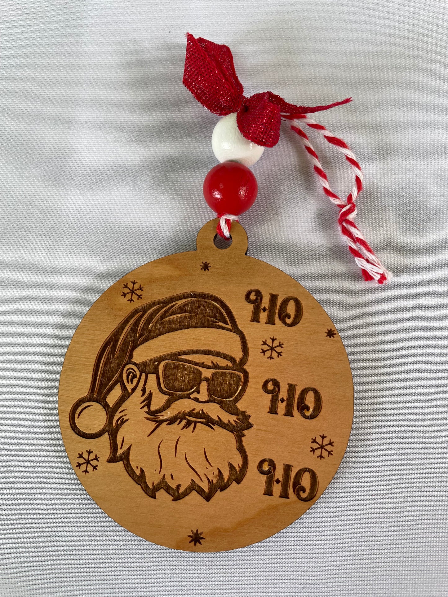 Cool Santa Ornament