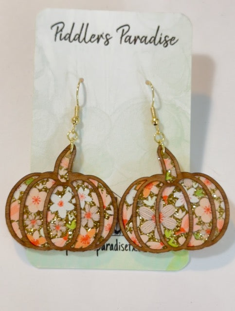 Pretty Pumpkin Earrings