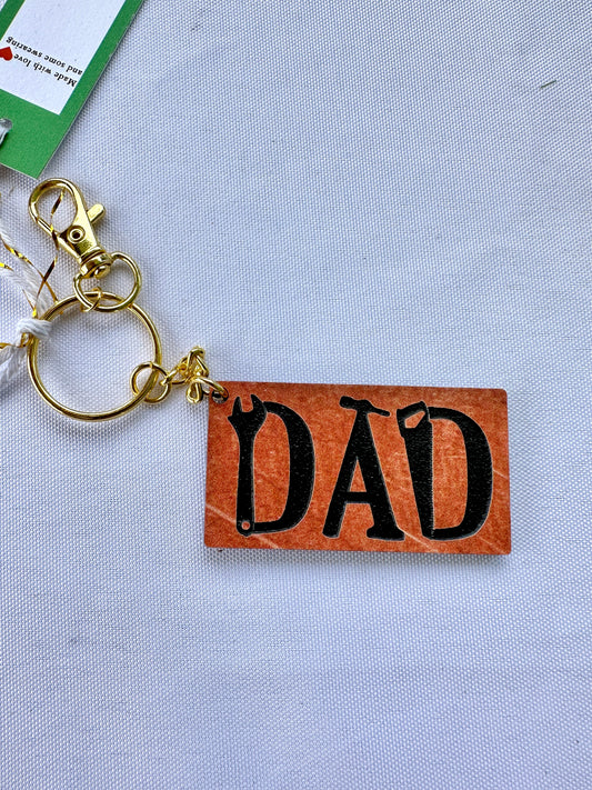 Dad Tool Keychain