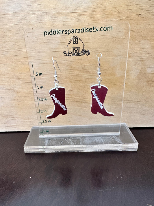 Dragonettes Boot Earrings