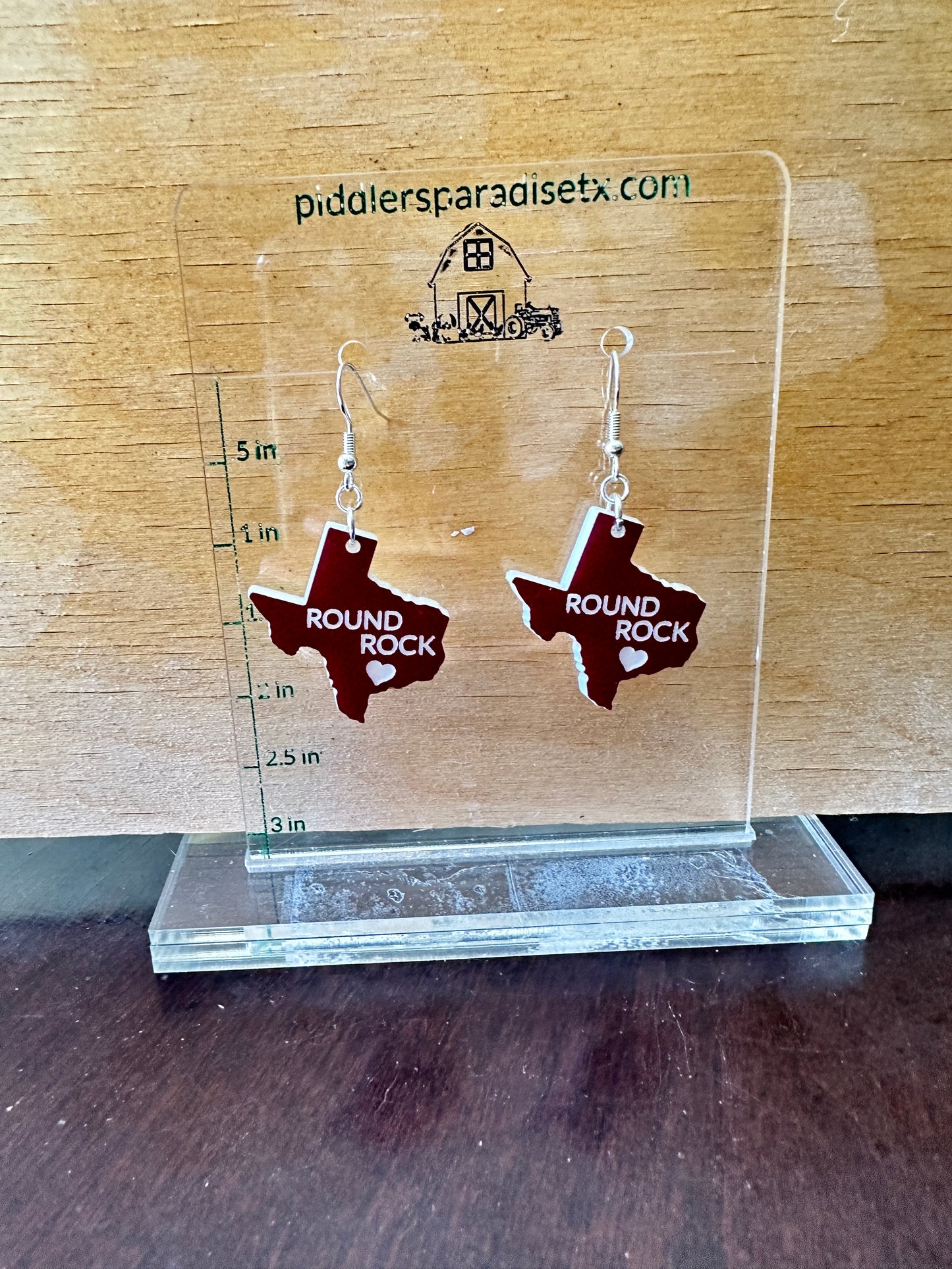 Texas - Round Rock earrings