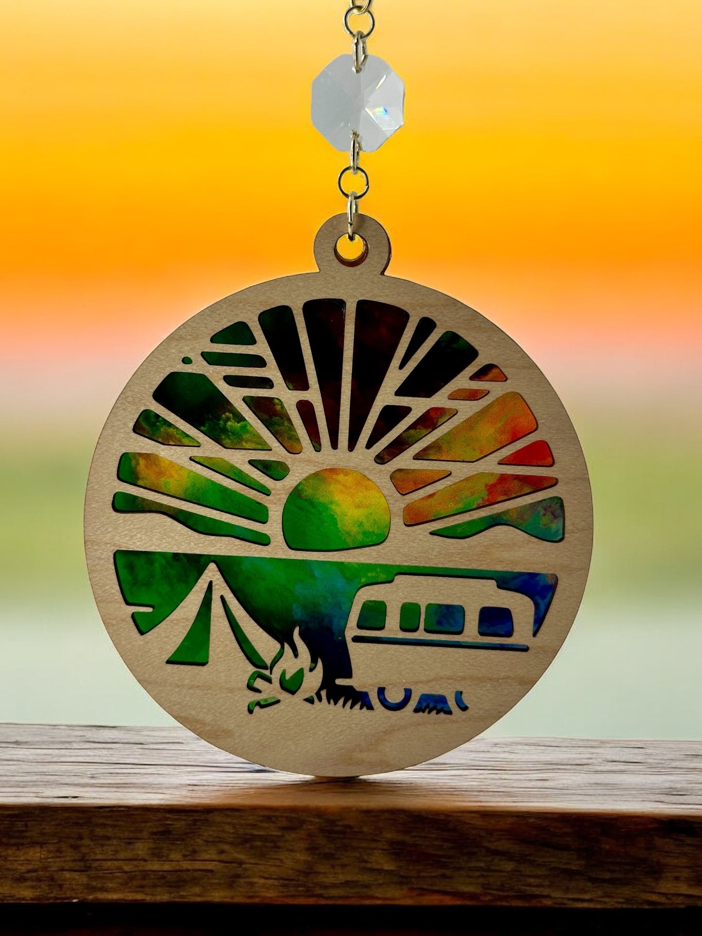 Camping Suncatcher