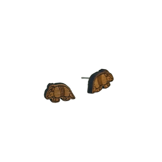 Armadillo Stud Earrings